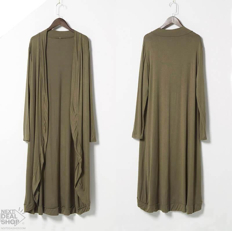 Women's Knitted Duster Coat