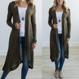 Women's Knitted Duster Coat